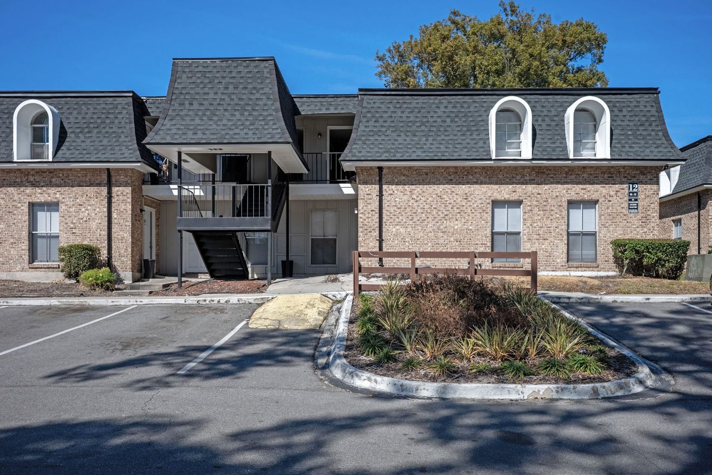 Grand Oaks community grounds and resident parking