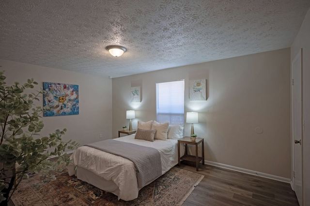 Bedroom with nightstands