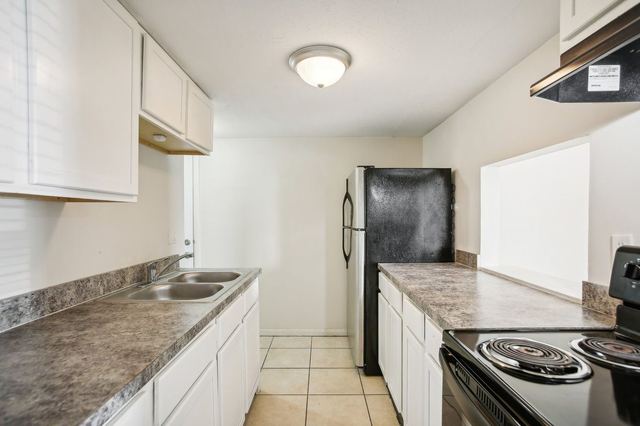 Kitchen with pass-through window