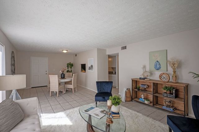 Living and dining area